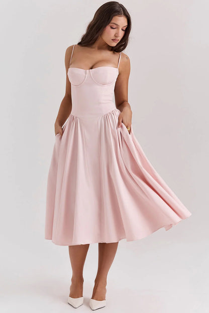 Nova Corset™ | Vestido con Corsé y Silueta Vaporosa