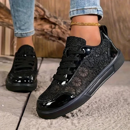 Floral Lace™ | Zapatillas de Encaje Floral