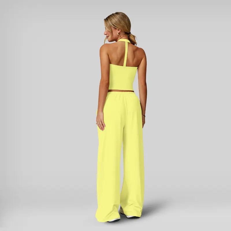 Luma Flow™| Conjunto Top + Palazzo Deportivo