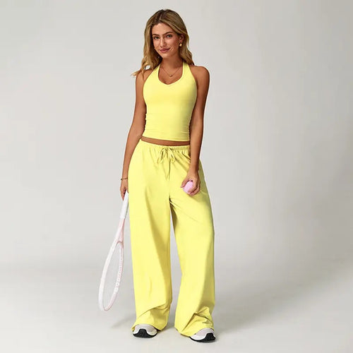 Luma Flow™| Conjunto Top + Palazzo Deportivo