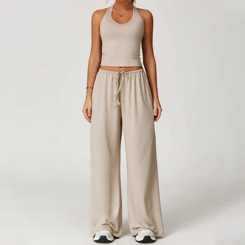 Luma Flow™| Conjunto Top + Palazzo Deportivo