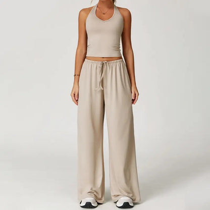 Luma Flow™| Conjunto Top + Palazzo Deportivo