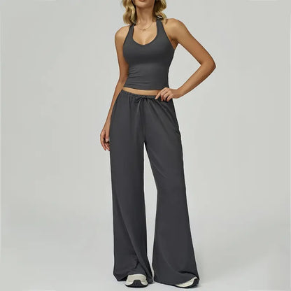 Luma Flow™| Conjunto Top + Palazzo Deportivo