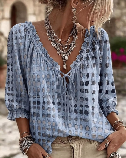 Bohemia Chic™ | Blusa manga 3/4 de Verano