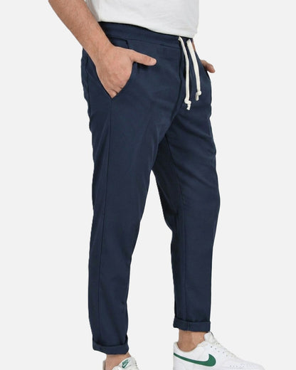Pantalones con cordón™ | El pantalón fluido con cintura ajustable a ti
