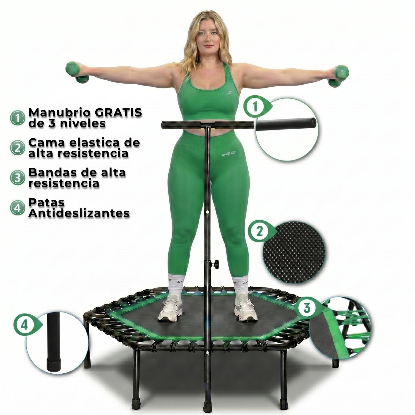 Trampolin Fitness | Entrena en casa
