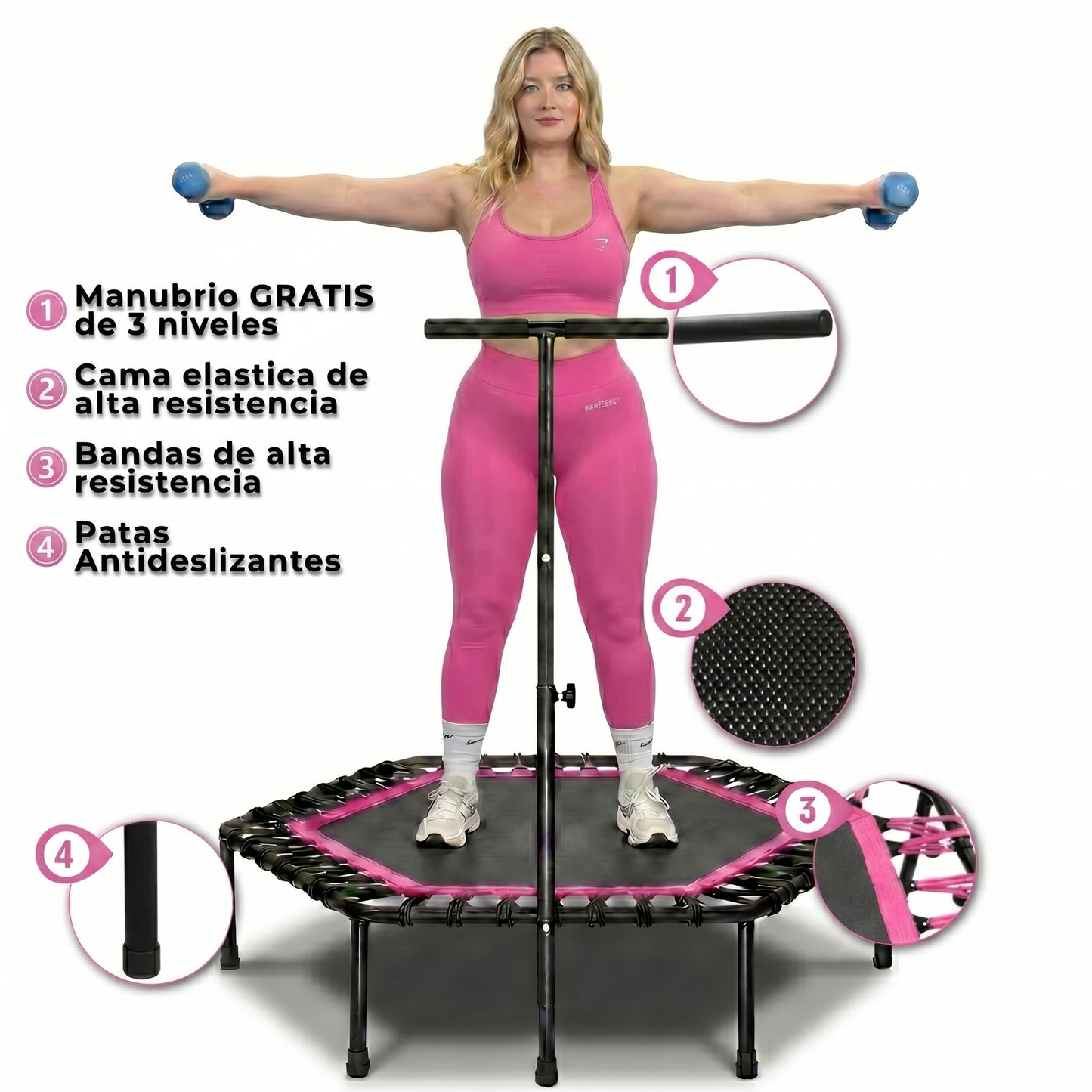 Trampolin Fitness | Entrena en casa