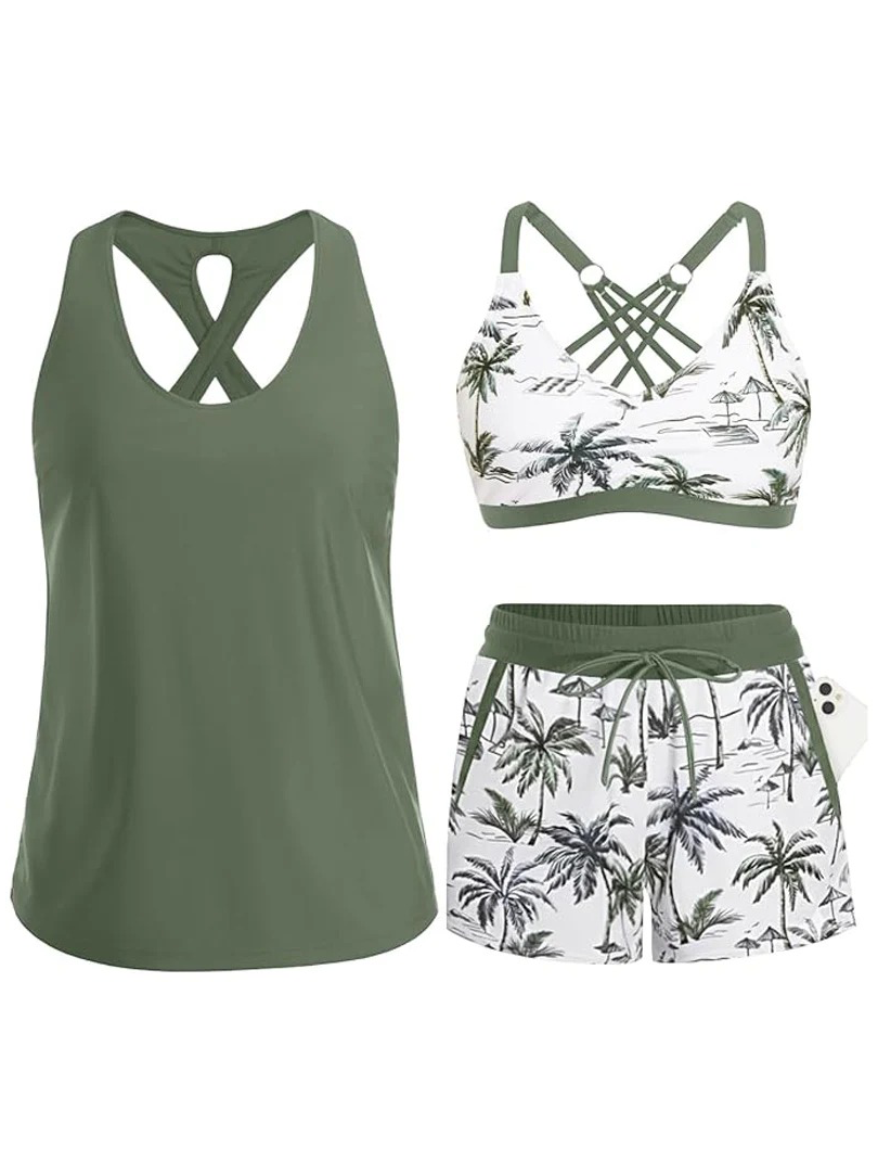 Tropic Set™ | Bikini + Cover-Up de 3 Piezas